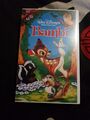 Walt Disneys Meisterwerk Bambi VHS Kassette