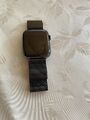 Apple Watch Series 6 44mm Gehäuse mit Milanaise Armband - Graphit Edelstahl,...