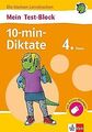 Klett Mein Test-Block: 10-min-Diktate 4. Klasse: ... | Buch | Zustand akzeptabel