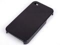 Celly Schutz Hülle Case Cover Backcover Schwarz Black für Apple iPhone 4 / 4s