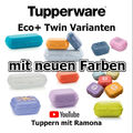 Tupperware Eco+ Twin Box Varianten Twins, Brotdose, Lunchbox, Snackbox neu/OVP