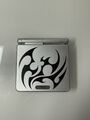 Nintendo Gameboy Advance SP AGS 101 TRIBAL SILBER SCHWARZ Konsole