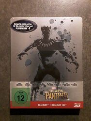  " Black Panther "  In  2 und 3D Blu Ray   Steelbook   OVP