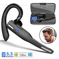 Bluetooth Headset Kopfhörer Ohrhörer Wireless mono freisprech Handy Smartphone