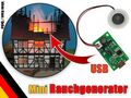 Rauchgenerator Mini Verdampfer brennendes Haus Rauch Simulation Schornstein NEU