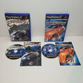 Need For Speed Carbon & Underground Sony PlayStation 2 PS2 mit Anleitungen