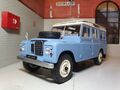 Land Rover 109 Series 3 Santana Blue Station Wagon Maßstab 1:24 Diecast Modell