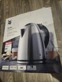 WMF STELIO Wasserkocher (1,7 Liter, 2400 Watt, Cromargan Edelstahl, silber) neu