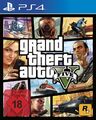 PS4 / Sony Playstation 4 - Grand Theft Auto V / GTA 5 DE/EN CD mit Anl.