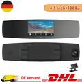 YI Mirror Dash Cam - 4,3 Zoll 1080P AutoKamera Touch Screen Streaming Medien 64G