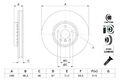 BOSCH Bremsscheibe 0 986 479 F58 für BMW