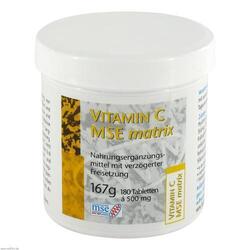 VITAMIN C MSE Matrix Tabletten 180 St