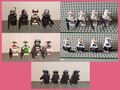 4x Clone Bad Batch Delta Squad Heavy Gunner Desert Trooper Lego Star Wars.