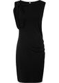 Sexy Kleid mit Schleifendetail Gr. 36/38 Schwarz Mini-Dress Freizeitkleid Neu*