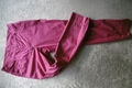 Hose/Jeans RIANI  pink Gr 42  gechinzte Baumwolle  Logo-Stickerei