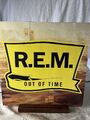 R.E.M. - Out Of Time. Original NEAR MINT 1991 BLACK Vinyl LP