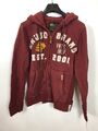 KHUJO Damen Hoodie Modell: CALEB Weinrot M