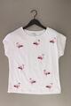 edc by Esprit T-Shirt mit Flamingos für Damen Gr. 36, S Kurzarm mit Pailletten