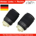 2x Hinten Links + Rechts Luftfederung Federbälge Für Mercedes E-Klasse W212 S212