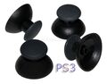 4 Thumbsticks = 2 Paare Kappen für PS3 Controller - Joystick Hut Knopf - schwarz