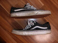 VANS OLD SKOOL Classic Sneaker schwarz stark getragen gr.42,5