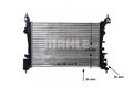 MAHLE ORIGINAL CR 1182 000S Kühler Wasserkühler Motorkühler für OPEL Adam (M13)