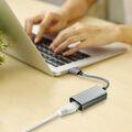 1000 Mbit/s USB-A oder USB-C 3.0 auf RJ45 Gigabit Ethernet LAN Netzwerkadapter