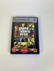 Grand Theft Auto San Andreas PS2 PlayStation 2 Spiel - GTA Platinum