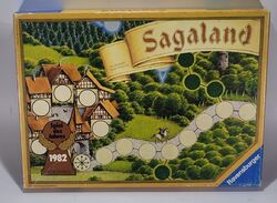 Ravensburger Sagaland alte Ausgabe Spiel des Jahres 1982 Vollständig 