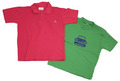 2x T-Shirt Poloshirt Kurzarm Gr. 74/80 Jungen rot grün Autos