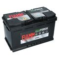 Fiamm 12V 80Ah 800A AGM Autobatterie Start Stopp EcoForce Starterbatterie