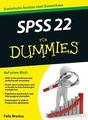 SPSS 22 für Dummies von Felix Brosius (2014, Taschenbuch)