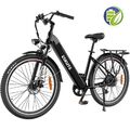 Elektrofahrrad E Fahrrad 26'' e-Bike mit Bafang Motor 250W 36V/20AH Akku 7-Gänge