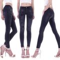 Damen Slim Fit Röhrenjeans Skinny Strech Hose Low Waist rise Jeans Hüftjeans S49