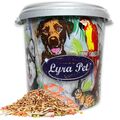 10 kg Streufutter Ganzjahres Vogelfutter Vögel Lyra Pet® Neue Ernte + 30 L Tonne