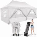 Pavillon 3x3/3x6m Wasserdicht Faltpavillon Partyzelt Gartenzelt Pop Up Pavillion