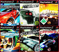 PS2 6 NEED FPR SPEED GAMES: CARBON, MOST WANTED, UNDERGROUND, UNDERCOVER, PRO S 