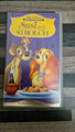 Walt Disneys Meisterwerk - Susi und Strolch VHS Video Kassette