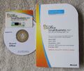 Microsoft Office 2007 kleines Unternehmen, Produktschlüsselkarte, COA + DVD