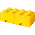 Room Copenhagen LEGO Brick Drawer 8 gelb, Aufbewahrungsbox