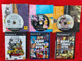 ps2 GRAND THEFT AUTO III 3 + Vice City + San Andreas + Karten GTA PAL Trilogy