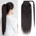 TESS Ponytail-Extension, REMI- ECHT HAAR, naturschwarz, glatt- leicht gewellt