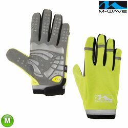 M-Wave Fahrradhandschuhe Fahrrad Handschuhe mit Geleinlage Gr. S-XL