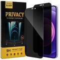 2x Anti Spy Sicht Schutz Folie für iPhone 12 Display Blickschutz Privacy Glas