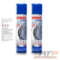 2x 400ml SONAX XTREME REIFENGLANZSPRAY WET LOOK REIFENSPRAY REIFEN PFLEGE