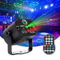 RGB Lichteffekt LED Laser Projektor Discolicht Partylicht DJ Lichter Party USB