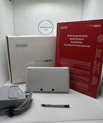 Nintendo 3DS | Ice White | OVP | Schiebekappe ab | 2GB | Ladekabel | Gebraucht