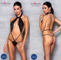 PASSION STRINGBODY KUNSTLEDER SCHWARZ body bänder clubwear gogo