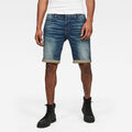 G-Star RAW Herren D-Staq 3D Jeans Short Men Tapered Fit 31W / 32L Blau