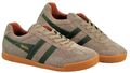 GOLA Schuh Harrier Suede CMA192 Rhino Evergreen Orange Echtleder Herren Sneaker